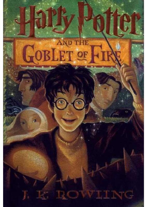 Harry Potter and the Goblet of Fire (Harry Potter #4) ((black and